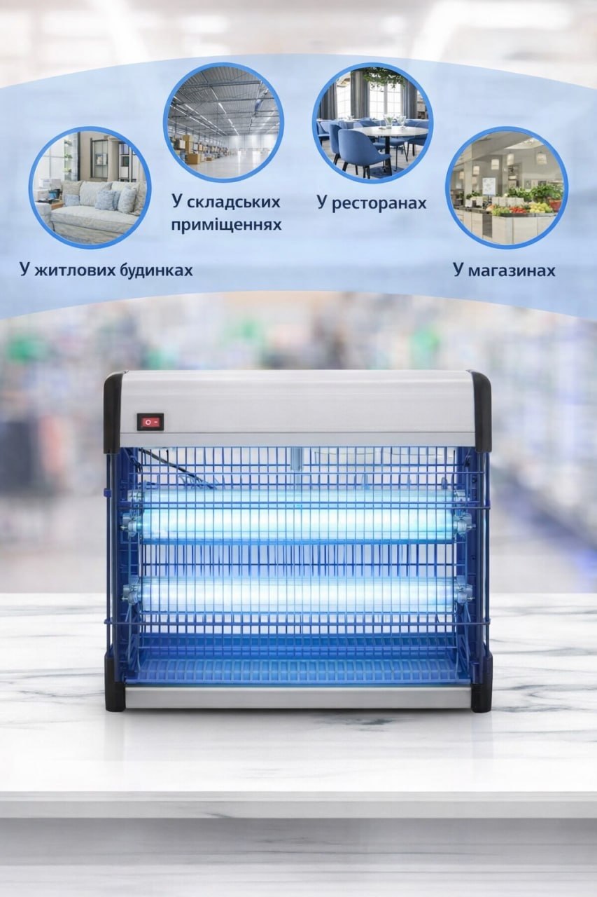 Де використовувати лампу EGO-02 — будинок, ресторан, магазин, склад
